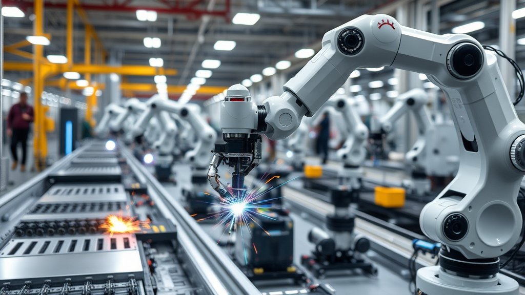 Cobots in de industrie: verhoogde efficiëntie en samenwerking